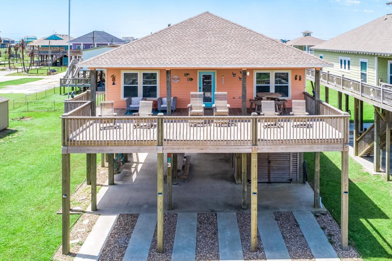 Villa Wineaux Chateaux à Bolivar Peninsula Extérieur photo